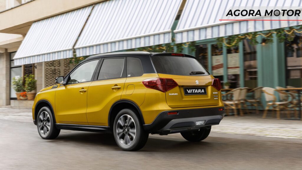 Lateral do Suzuki Vitara.