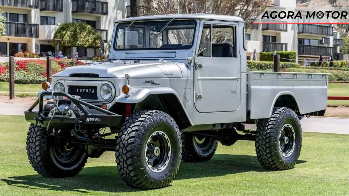 Toyota Land Cruiser FJ45 1965 picape com motor LS1 V8 vai á leilão!
