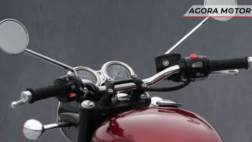 Painel do Bonneville T120.