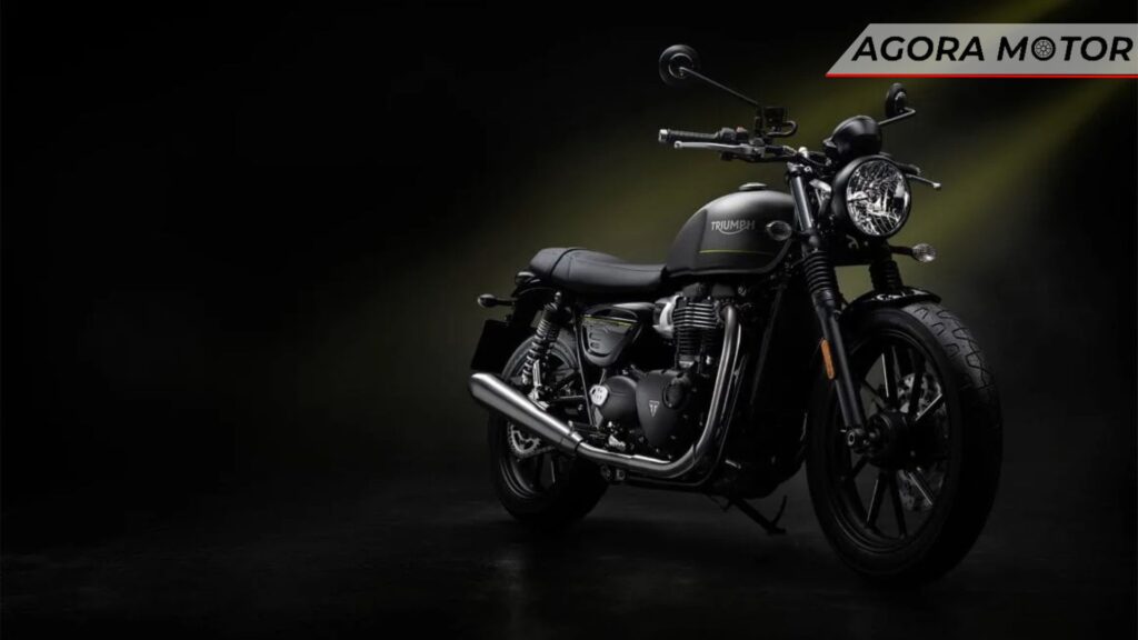 Frente da Speed Twin 900 2024.