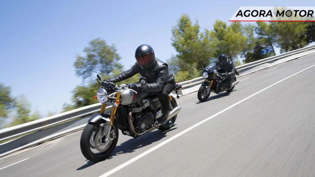 Triumph Thruxton RS 1200 Frente.