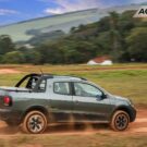 Lateral da Nova Saveiro 2024.