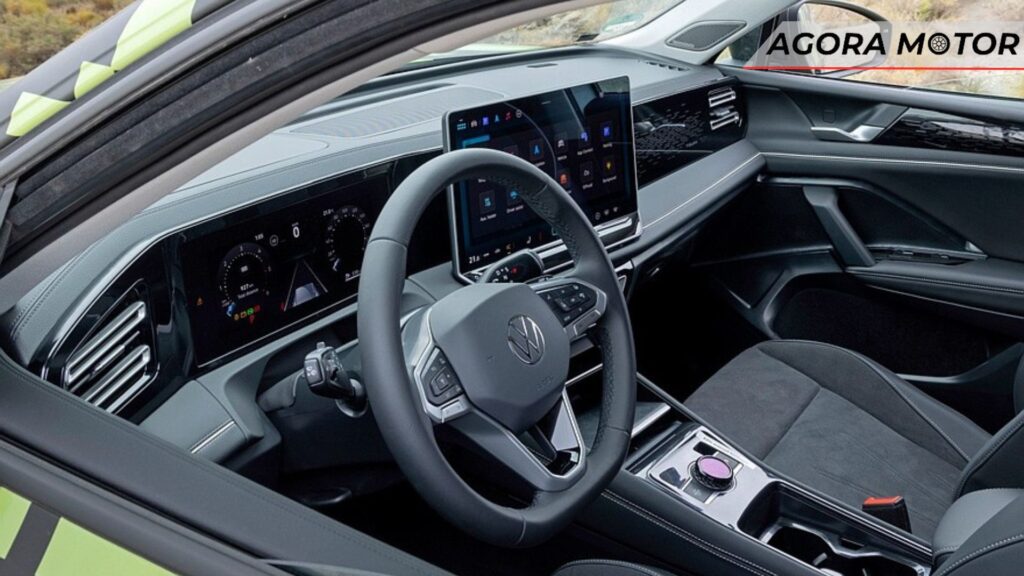 Painel do Tiguan 2024.