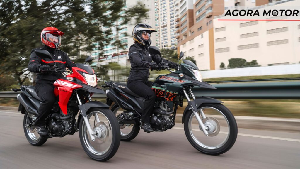 Duas Honda XRE 190 2024.