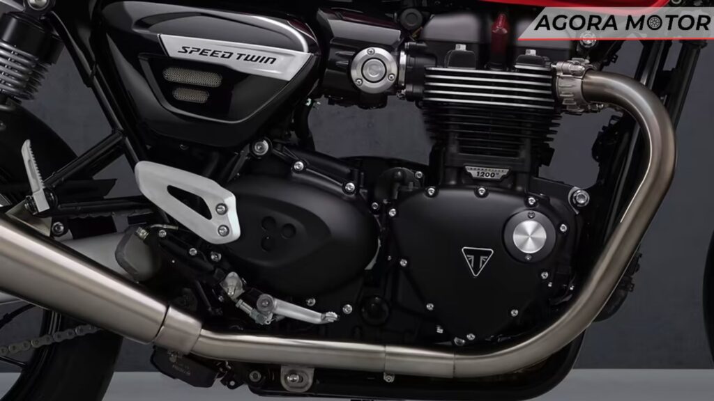 Detalhes da Triumph Speed Twin 1200 2024
