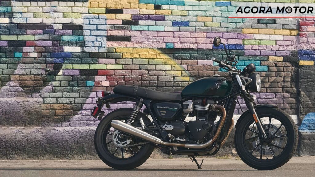 Street Twin 900 2024 na cor preta