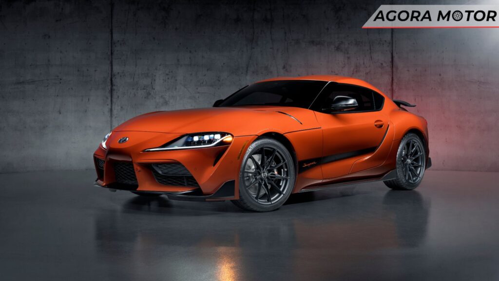 SUpra 45th Anniversary Edition na cor laranja