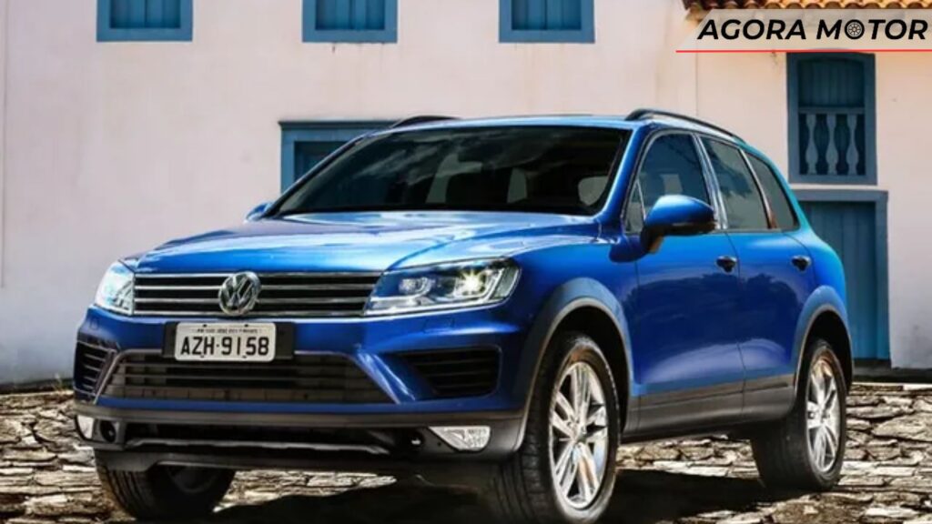 Touareg em 2024 na cor azul