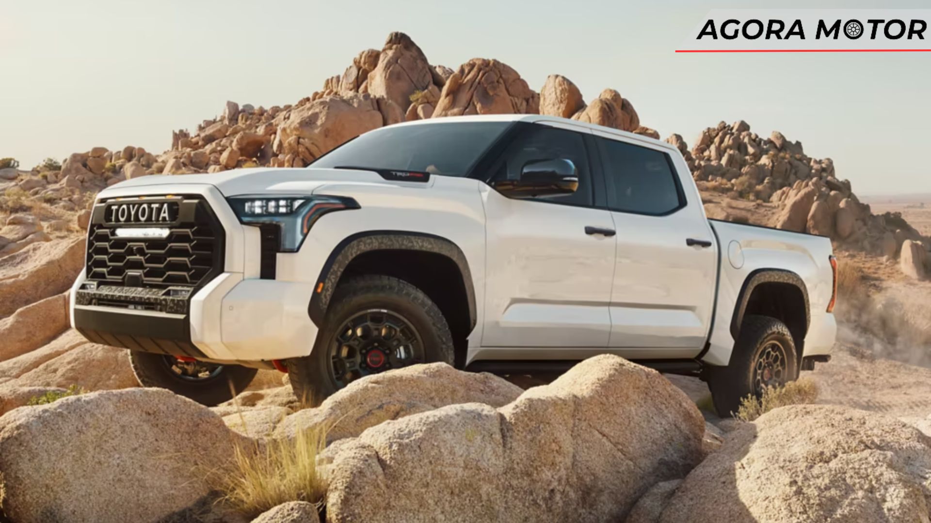 Tundra 2024 na cor branca