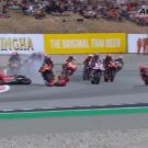 Acidente do Bagnaia no MotoGP.