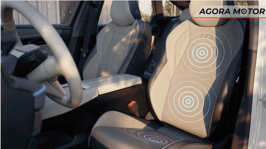 Assentos ergonômicos premium com almofadas de ar para massagear pontos de pressão chave