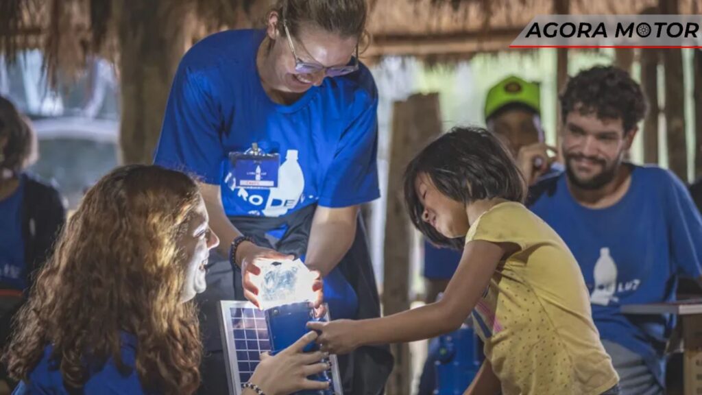 Audi leve iluminação para comunidades indígenas.