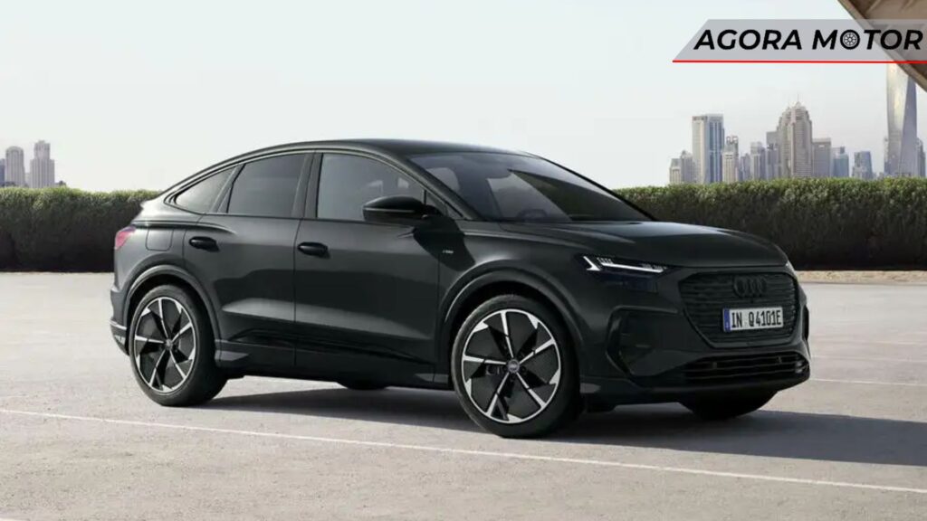 Audi Q4 E-Tron 2024 preto.