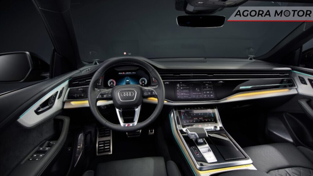 Painel do Audi Q8 2024.