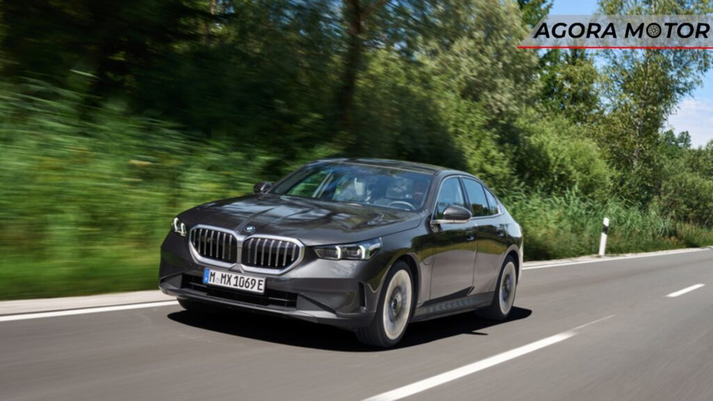 BMW Série 5 eletrificada.