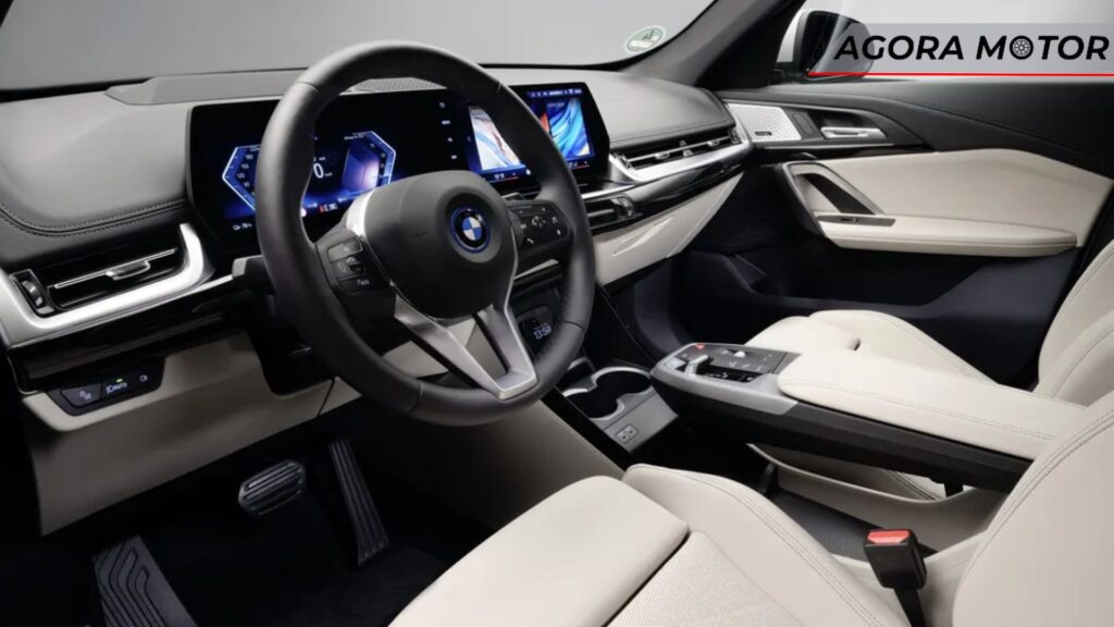 Painel da BMW iX1.
