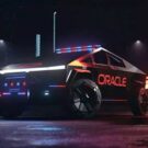 Tesla Cybertruck policial.