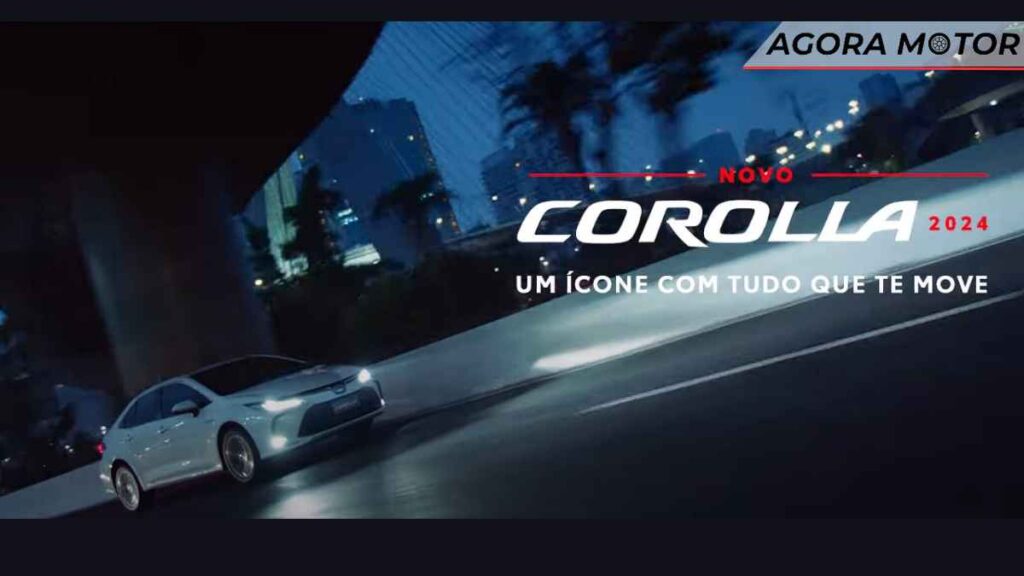 É revelado os detalhes do novo Corolla 2024 em trailer oficial!
