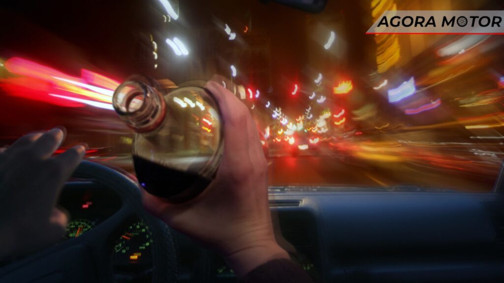 Embriaguez no volante.