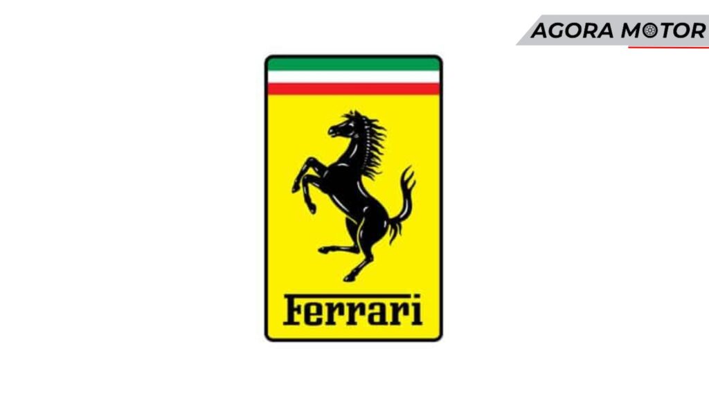 Logo da Ferrari utilizado atualmente.