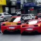 Ferrari Multada em Blumenau.