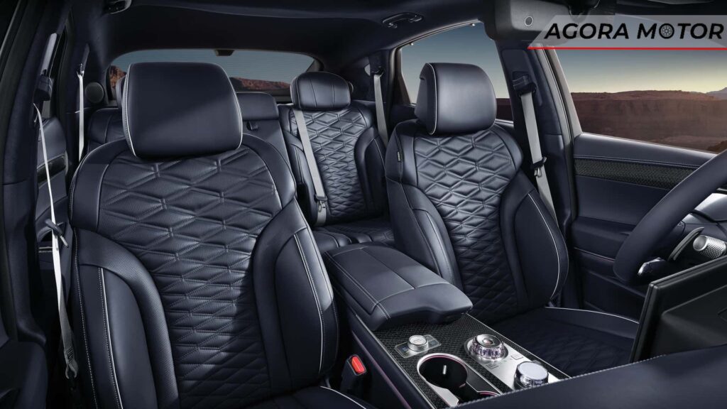 Bancos do Genesis GV80 Coupé.