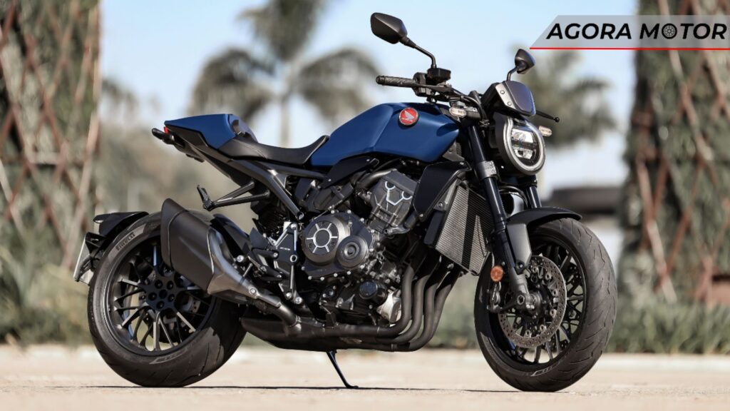 Honda CB 1000R 2024 azul.