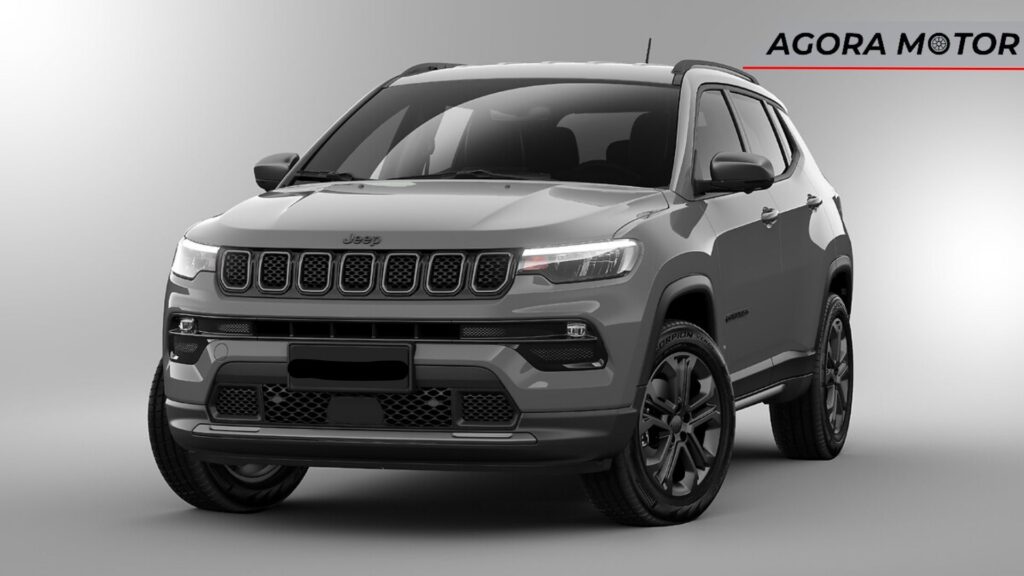 Jeep Compass com o Dark pack.