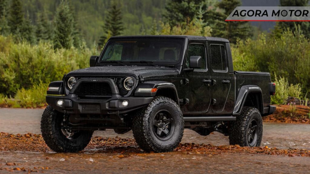 Visual do Jeep Gladiator 2024.