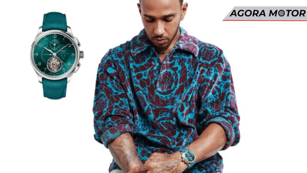 Portugieser Tourbillon Rétrograde Chronograph Lewis Hamilton.