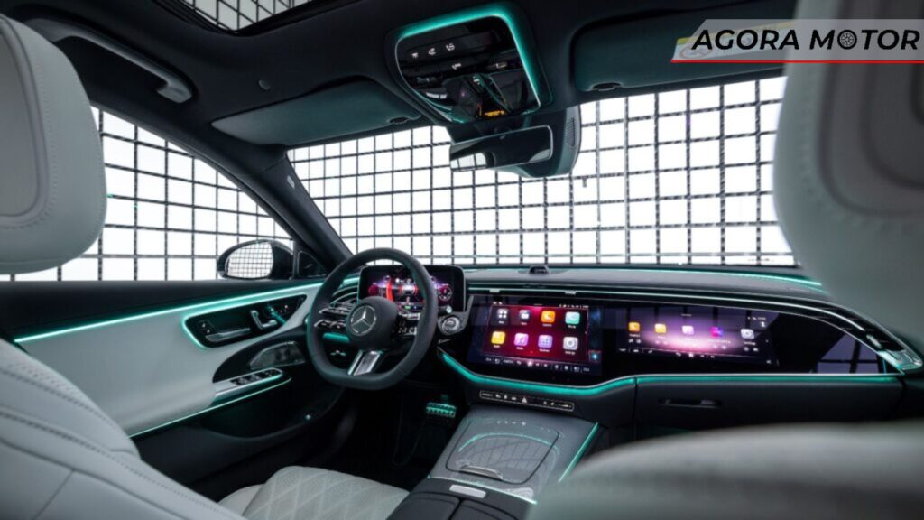 Painel da Mercedes Classe E.