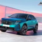 Visual do novo Peugeot e-3008.