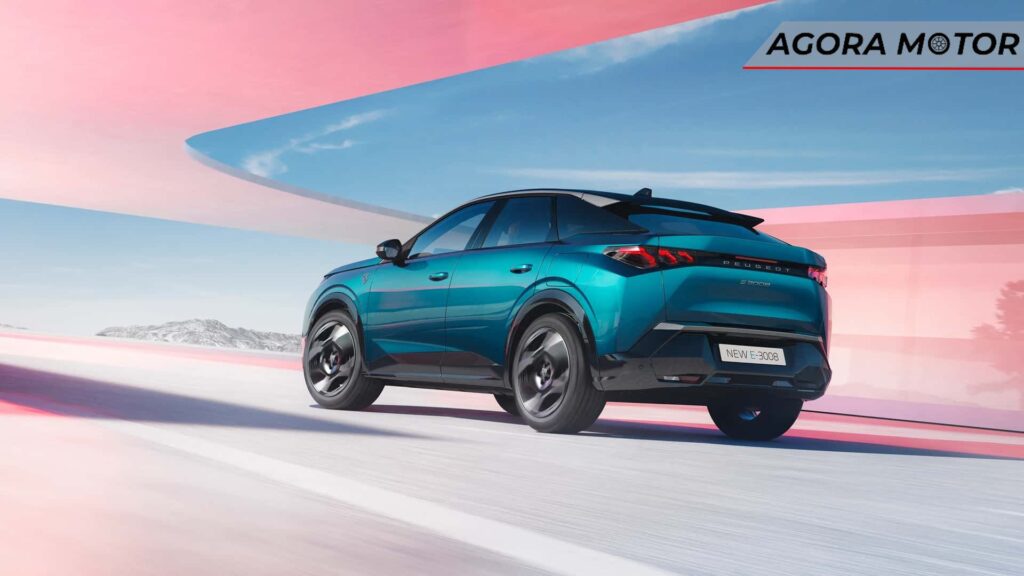 Lateral do Peugeot 3008 2024.