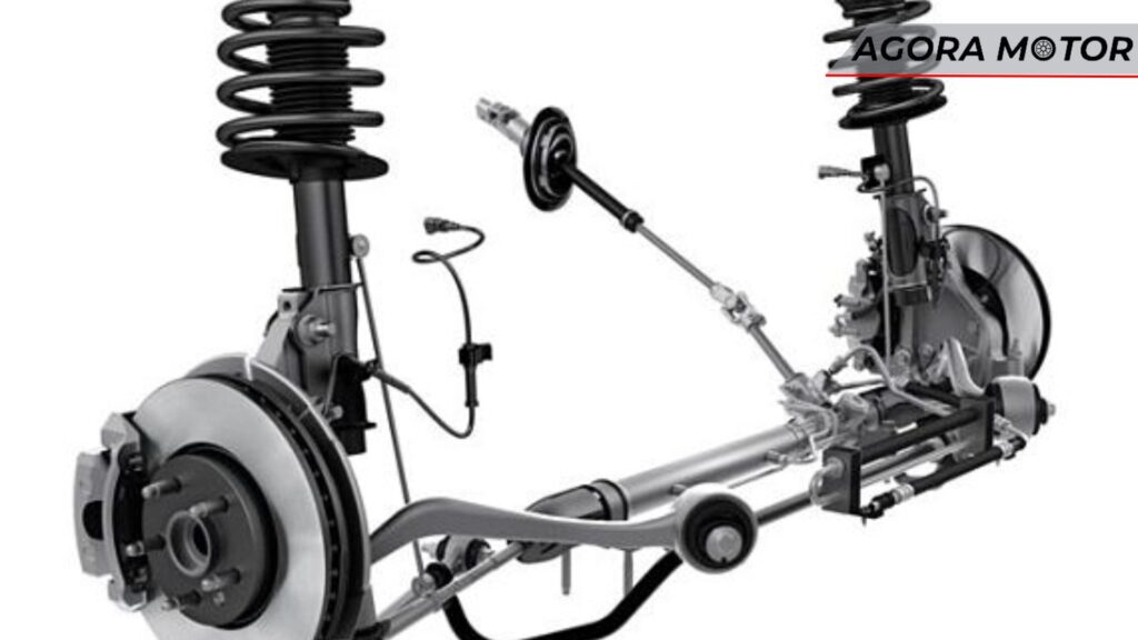 Suspensão Telescópica MacPherson.