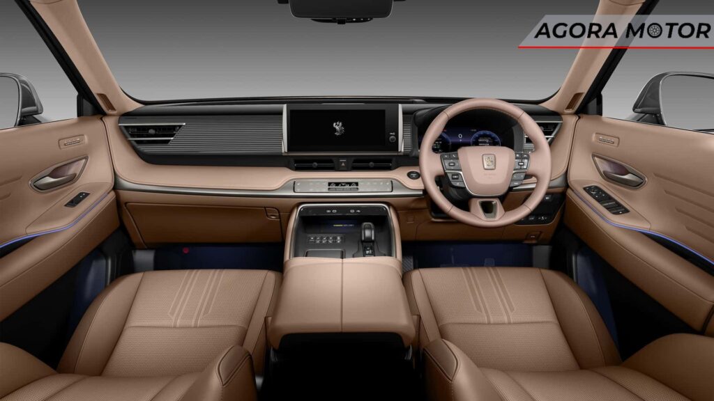 Painel do Toyota Century.