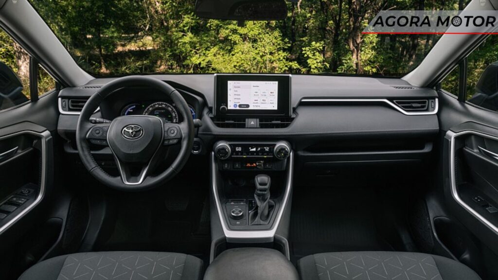 Painel do Toyota RAV4 Off-Road.