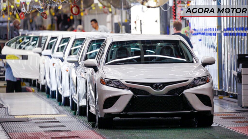 Toyota tem produção interrompida.