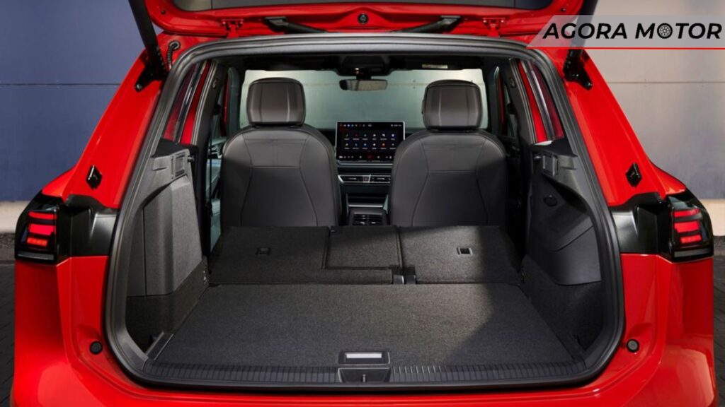 Porta-malas do VW Tiguan 2025.