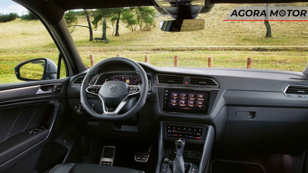 Painel do VW Tiguan.