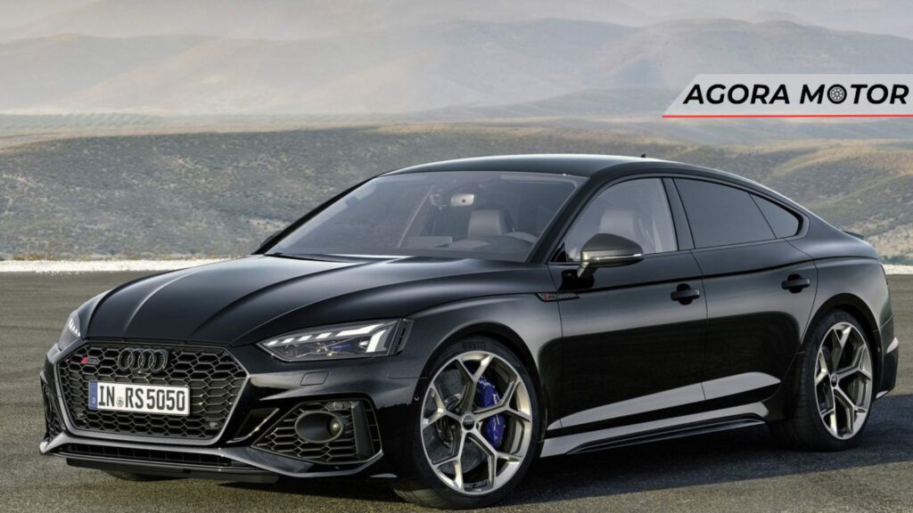 Um Audi A5 2024 preto, Melhores pneus para o Audi A5