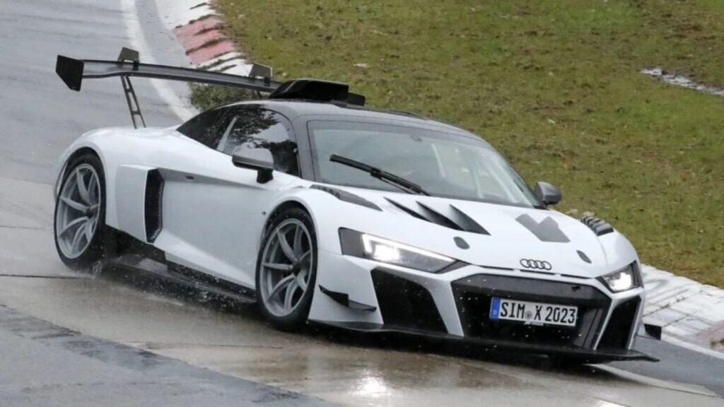 Audi R8 edição especial de despedida.