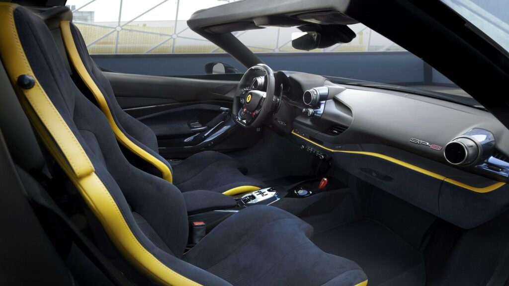 Ferrari SP-8 Interior