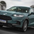 Frente do Honda ZR-V 2024.