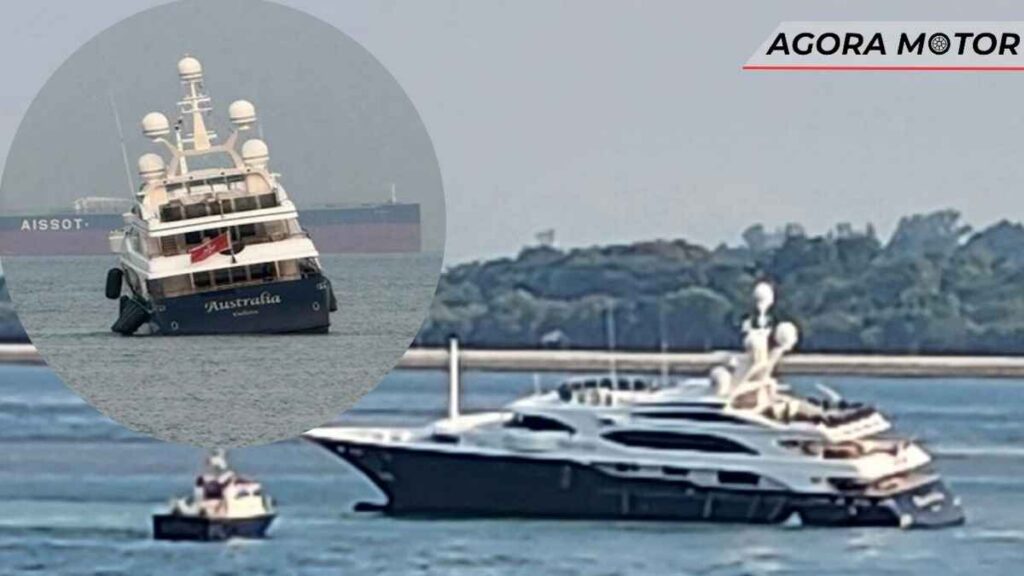 Iate de US$ 40 milhões fica encalhado ao atingir banco de areia!