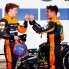 Pilotos da McLaren roubaram a cena.