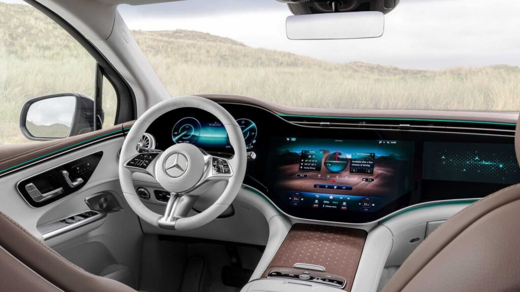 Mercedes EQE SUV Painel