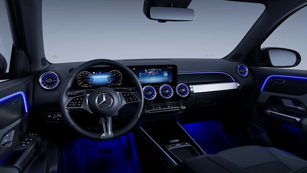 Mercedes GLB Painel.