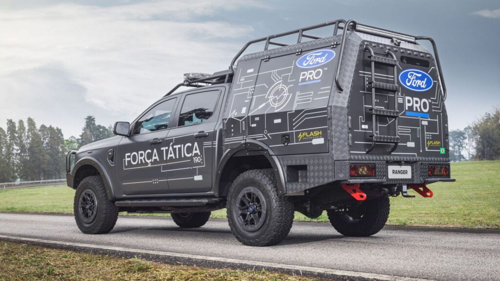 Traseira da Ranger.