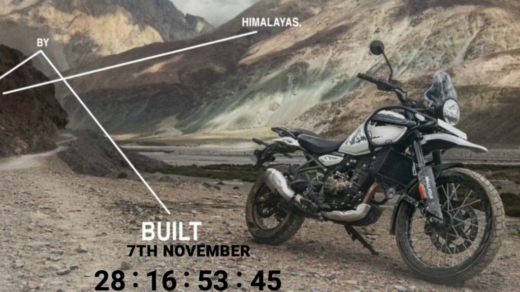 Royal Enfield Himalayan.