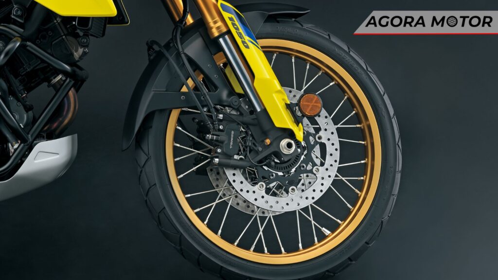 Roda 21" da Suzuki V-Strom 1050 2024.